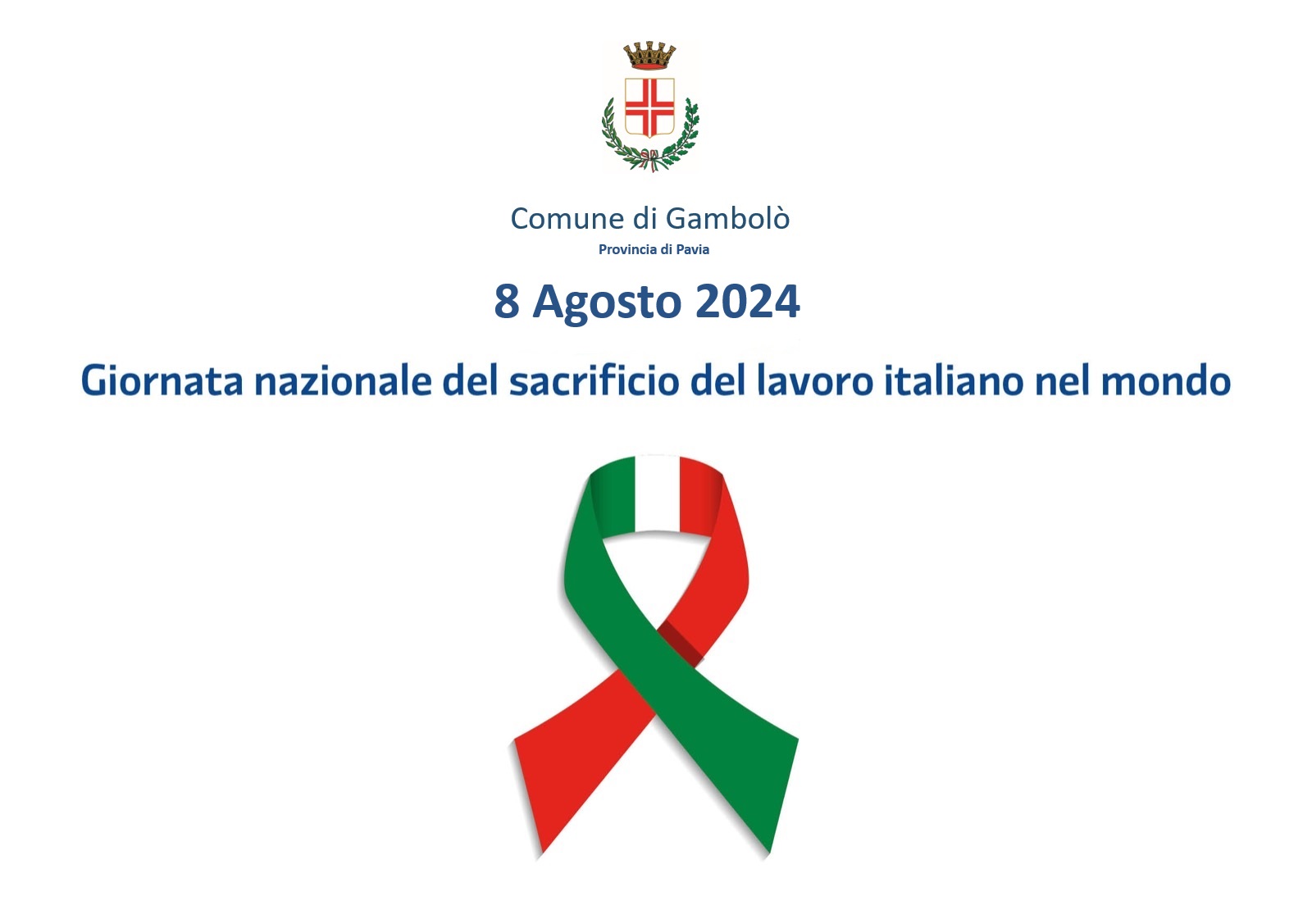 Giornata del sacrificio del lavoro italiano nel mondo